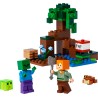 LEGO Minecraft - A Aventura no Pantano (65 pcs) 2023
