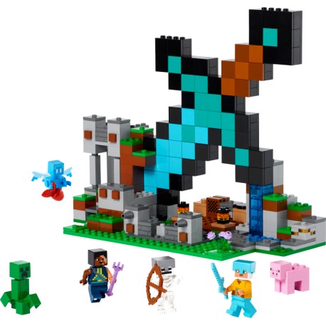 LEGO Minecraft - O Posto Avançado da Espada (427 pcs) 2023