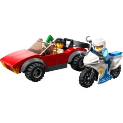 LEGO City Police - Perseguição de Mota e Carro da Polícia (59 pcs) 2023
