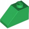 LEGO Peça - Roof tile 3x1 45º degrees (Green) 4121969