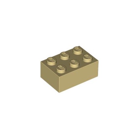LEGO Peça - Brick 2x3 (Tan) 4159739