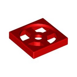 LEGO Peça - Turn plate 2x2 (Red) "parte" 368021
