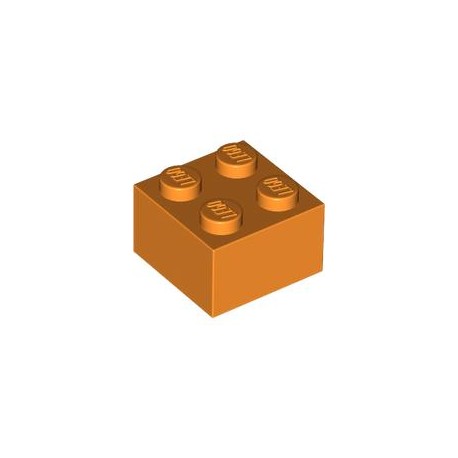 LEGO Peça - Brick 2x2 (laranja) 4153825