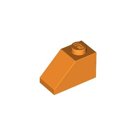 LEGO Peça - Roof tile 1x2 45º (Orange) 4121967