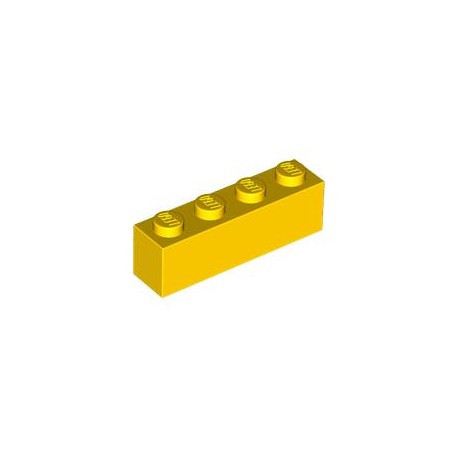 LEGO Peça - Brick 1x4 (Yellow) 301024