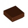 LEGO Peça - Flat tile 1x1 (Reddish Brown) 4211288