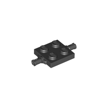 LEGO Peça - Bearing Element 2X2, Double (Black) 6371406
