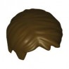 LEGO Peça - Hair Short Tousled Wig Boy (Dark Brown) 2008