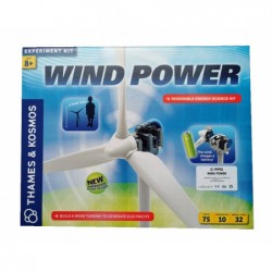 Pack Didático de Energias Renováveis c/10 Experiências - Wind-Power