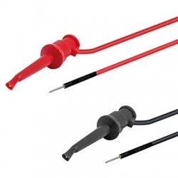 Jump Wire Clip/pino macho, 2 cores - vermelho/preto - WIR013