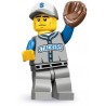 LEGO MINIFIGURE - 10ª Série - "Baseball Fielder"