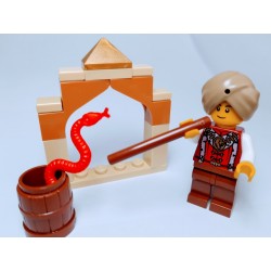 LEGO CITY Minifiguras - "O Encantador de Serpentes" (minifigura + acessórios)