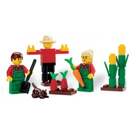 LEGO CITY Minifiguras - Casal agricultor (2 minifiguras + acessórios)