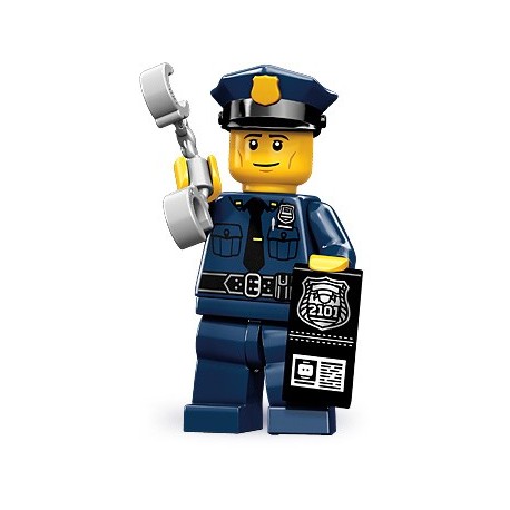 LEGO MINIFIGURE - 9ª Série - "Policeman"