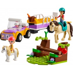LEGO Friends - Atrelado com Cavalo e Pónei (105 pcs) 2024