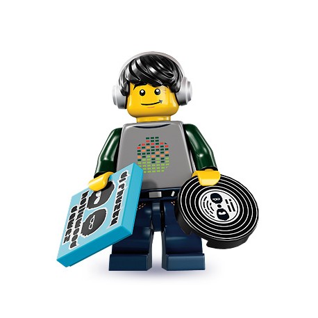 LEGO MINIFIGURE - 8ª Série - "O DJ"