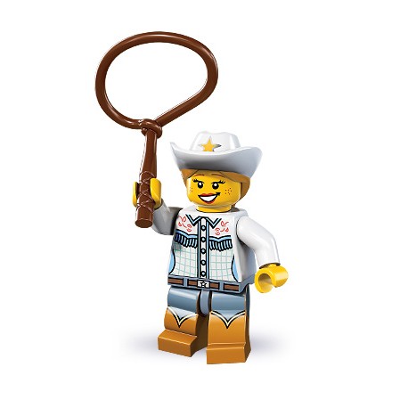 LEGO MINIFIGURE - 8ª Série - "Cowgirl"