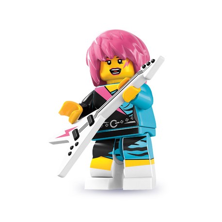 LEGO MINIFIGURE - 7ª Série "Rocker Girl"