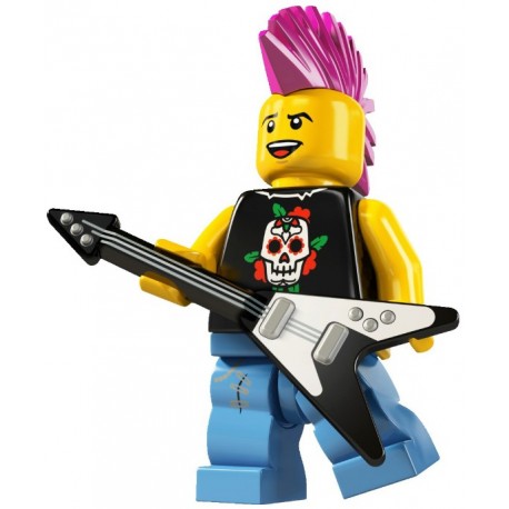 LEGO MINIFIGURE - 4ª Série "Punk Rocker"