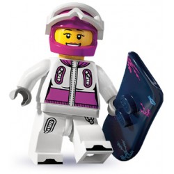 LEGO MINIFIGURE - 3ª Série "Snowboarder"