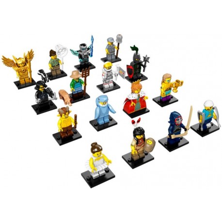 LEGO MINIFIGURE - 15ª Série (coleção 16 unidades) 01.2016
