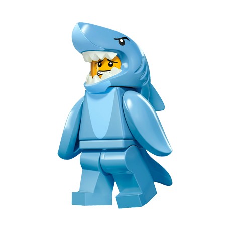 LEGO MINIFIGURE - 15ª Série "Shark Suit Guy"