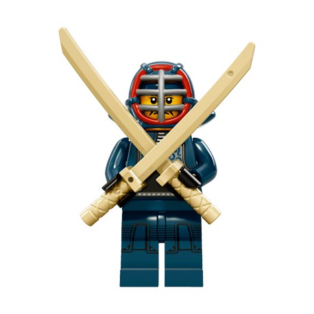 LEGO MINIFIGURE - 15ª Série "Kendo Fighter"