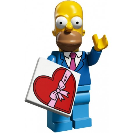 LEGO MINIFIGURE - Simpsons 2ª Série - "Homer Simpson with Tie"