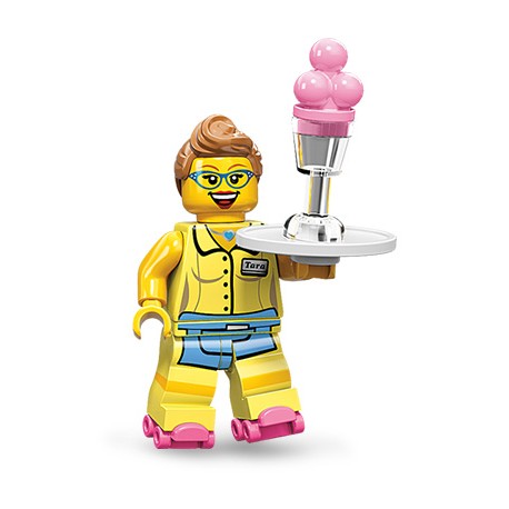 LEGO MINIFIGURE - 11ª Série - "Diner Waitress"