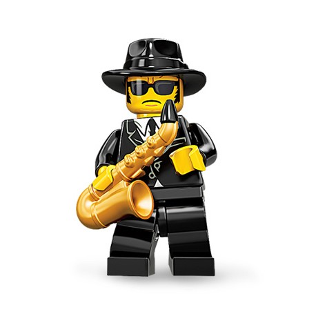 LEGO MINIFIGURE - 11ª Série - "Saxophone Player"