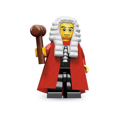 LEGO MINIFIGURE - 9ª Série - "Judge"