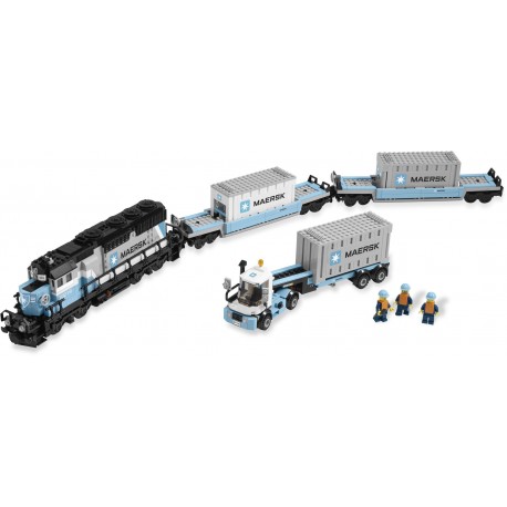 LEGO EXCLUSIVO CITY - Maersk Train (1237 pcs.) 2011 - Descontinuado