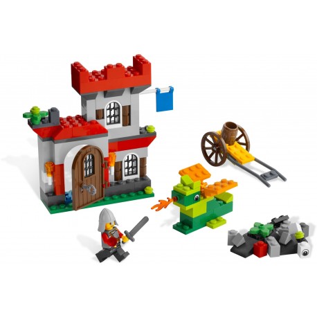 LEGO BRICKS - Conjunto de Construção de Castelos (144 pcs.) Descontinuado