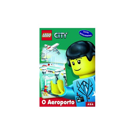 LEGO CITY - Livro "O Aeroporto" c/actividades