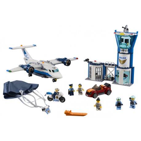 LEGO City - Polícia Aérea - Base Aérea (529pcs) 2019