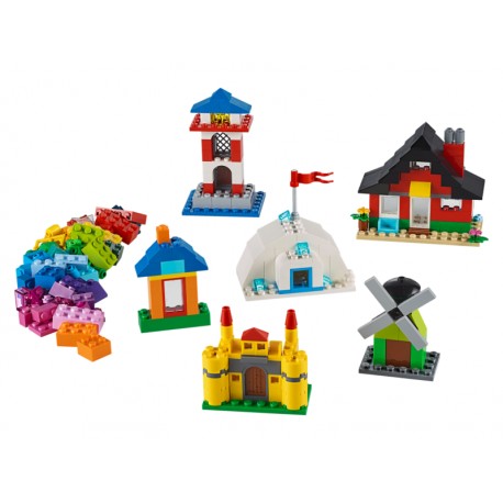 LEGO Classic - Peças e Casas (270pcs) 2020