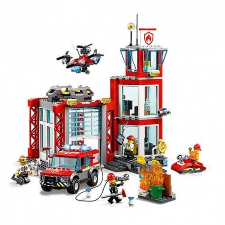 LEGO City - Quartel dos Bombeiros (509pcs) 2019