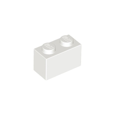 LEGO Peça - Brick 1x2 (White) 300401