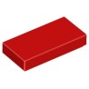 LEGO Peça - Flat tile 1x2 (Red) 306921