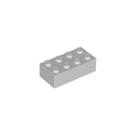 LEGO Peça - Brick 2x4 (Light Bluish Gray) 4211385