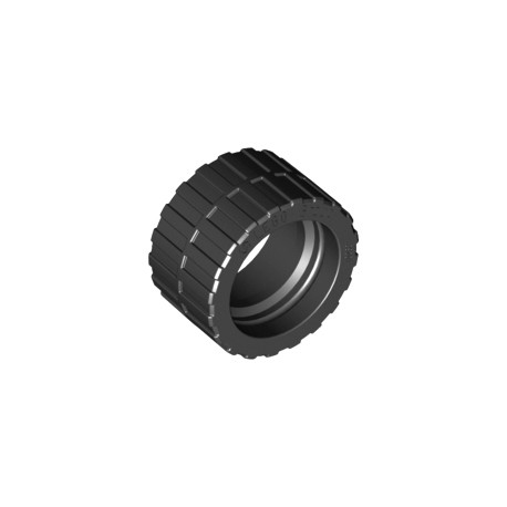 LEGO Peça - Tyre low wide 0,24x14mm (Black) 2012