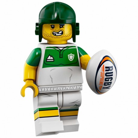 LEGO MINIFIGURE - 19ª Série - "Rugby Player" 2019
