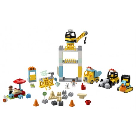 LEGO DUPLO - Grua de Torre e Construção (2020)