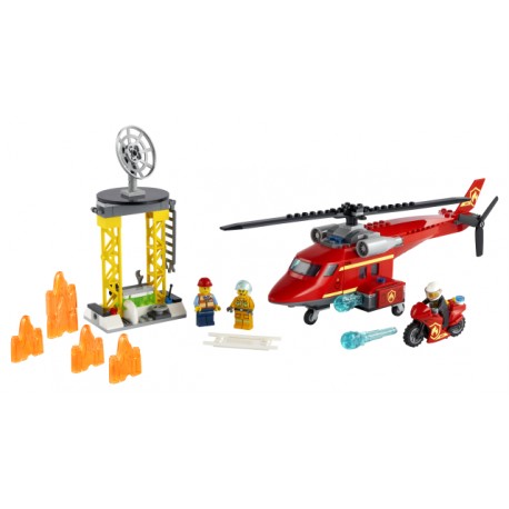 LEGO City Fire - Helicóptero de Resgate dos Bombeiros (212pcs.) 2021