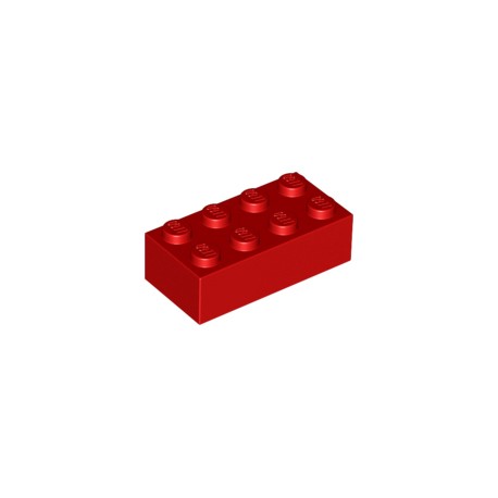 LEGO Peça - Brick 2x4 (Red) 1978
