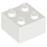 LEGO Peça - Brick 2x2 (White) 300301