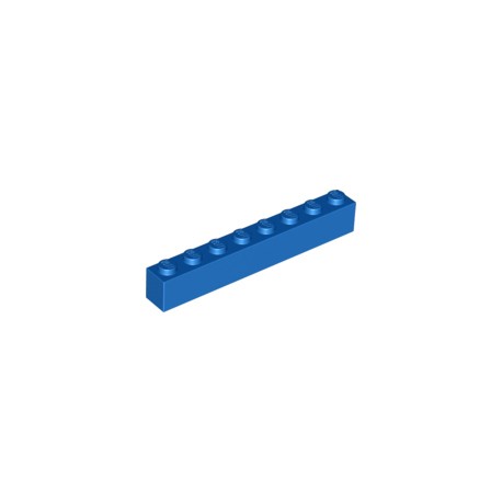 LEGO Peça - Brick 1x8 (Blue) 300823