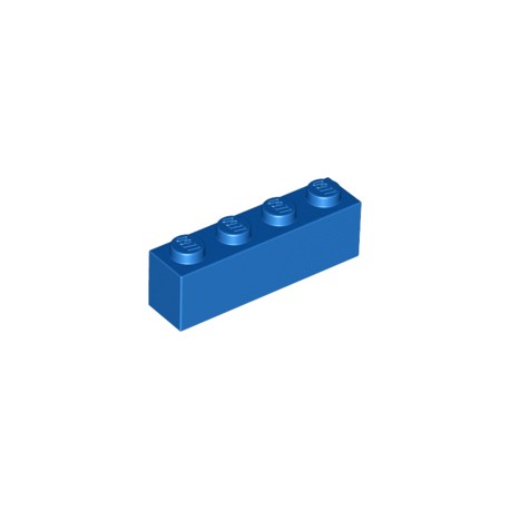 LEGO Peça - Brick 1x4 (Blue) 301023