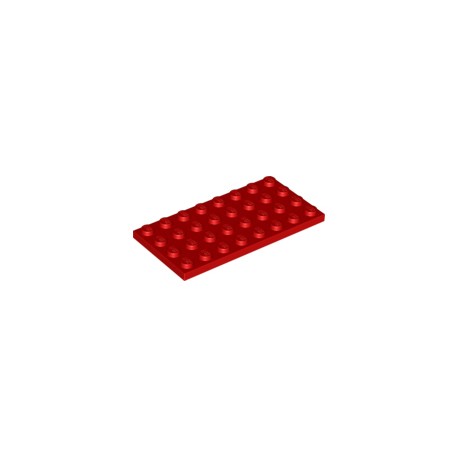 LEGO Peça - Plate 4x8 (Red) 303521