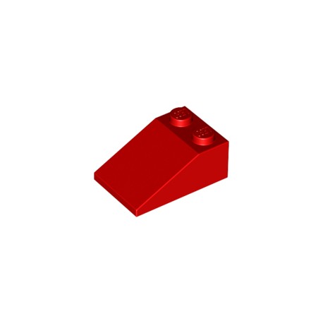 LEGO Peça - Roof tile 3x2 33º (Red) 1971